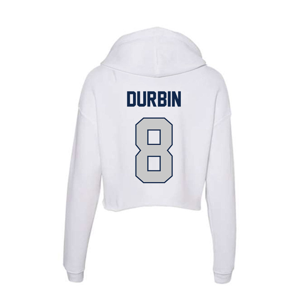 Butler - NCAA Women's Volleyball : Raegan Durbin - Women's Crop Fleece Hoodie-1