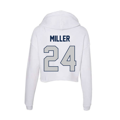 BU - NCAA Women's Basketball : Mallory Miller - Women's Crop Fleece Hoodie-1