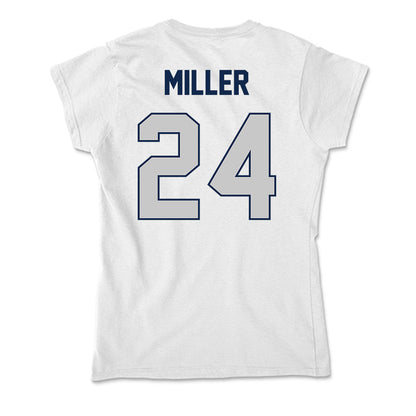 BU - NCAA Women's Basketball : Mallory Miller - Soft Style Women’s T-Shirt-1