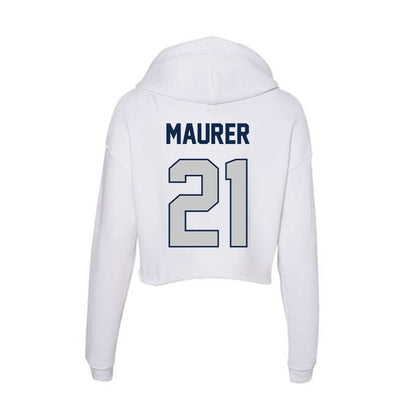 Butler - NCAA Women's Soccer : Elsa Maurer - Women's Crop Fleece Hoodie-1