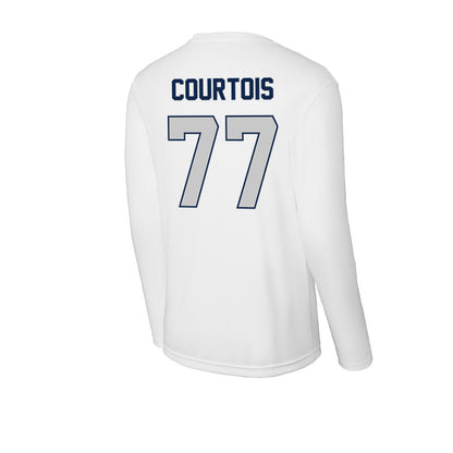Butler - NCAA Football : Isaiah Courtois - Activewear Long Sleeve T-Shirt-1