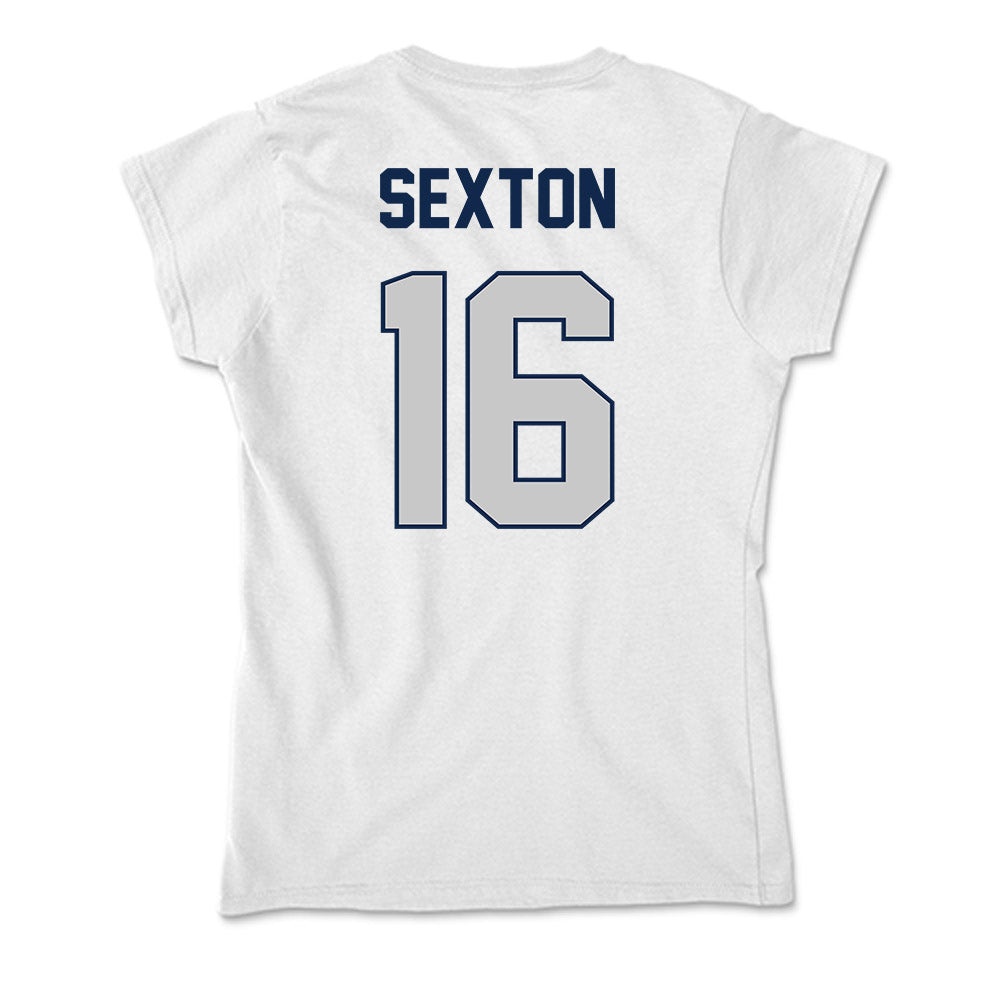 Butler - NCAA Men's Soccer : Alec Sexton - Soft Style Women’s T-Shirt-1