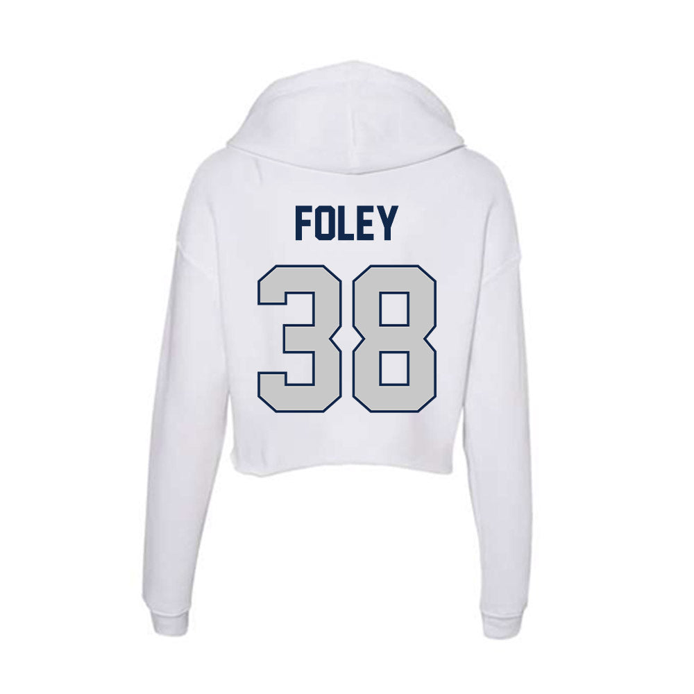 Butler - NCAA Football : Payton Foley - Women's Crop Fleece Hoodie-1