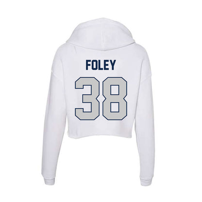 Butler - NCAA Football : Payton Foley - Women's Crop Fleece Hoodie-1