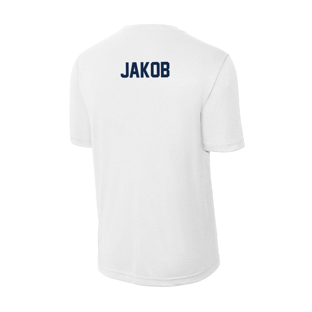 Butler - NCAA Women's Swimming & Diving : Edi Jakob - Activewear T-Shirt-3