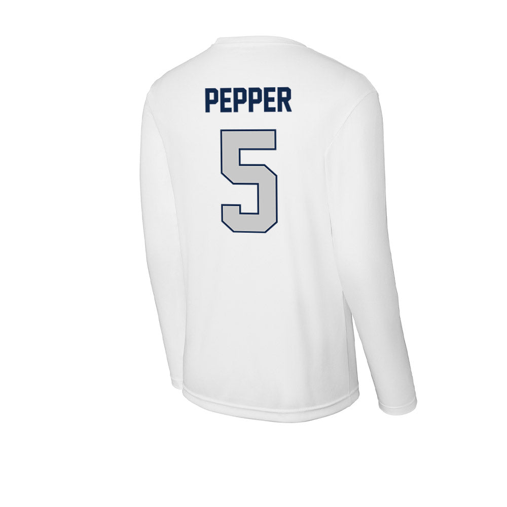 Butler - NCAA Women's Soccer : Lola Pepper - Activewear Long Sleeve T-Shirt-1