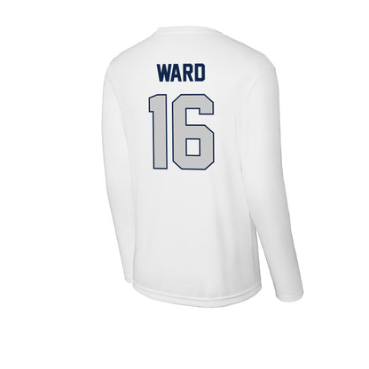 BU - NCAA Women's Volleyball : Elise Ward - Performance Long Sleeve T-Shirt-1