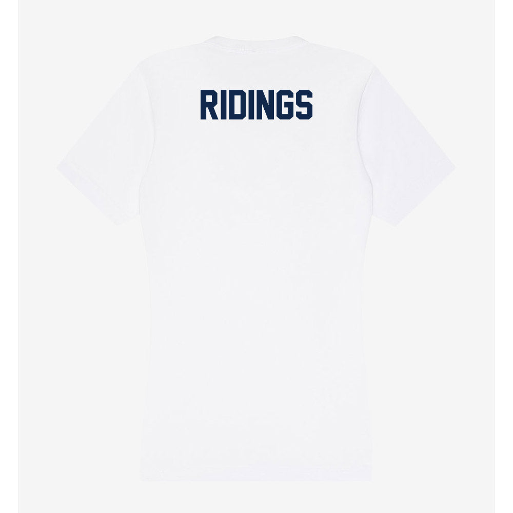 Butler - NCAA Women's Swimming & Diving : Jenna Ridings - Women's V-Neck T-Shirt-1