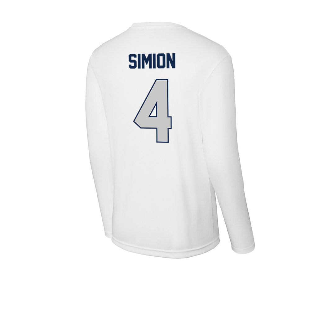 BU - NCAA Women's Soccer : Cecelia Simion - Activewear Long Sleeve T-Shirt-1