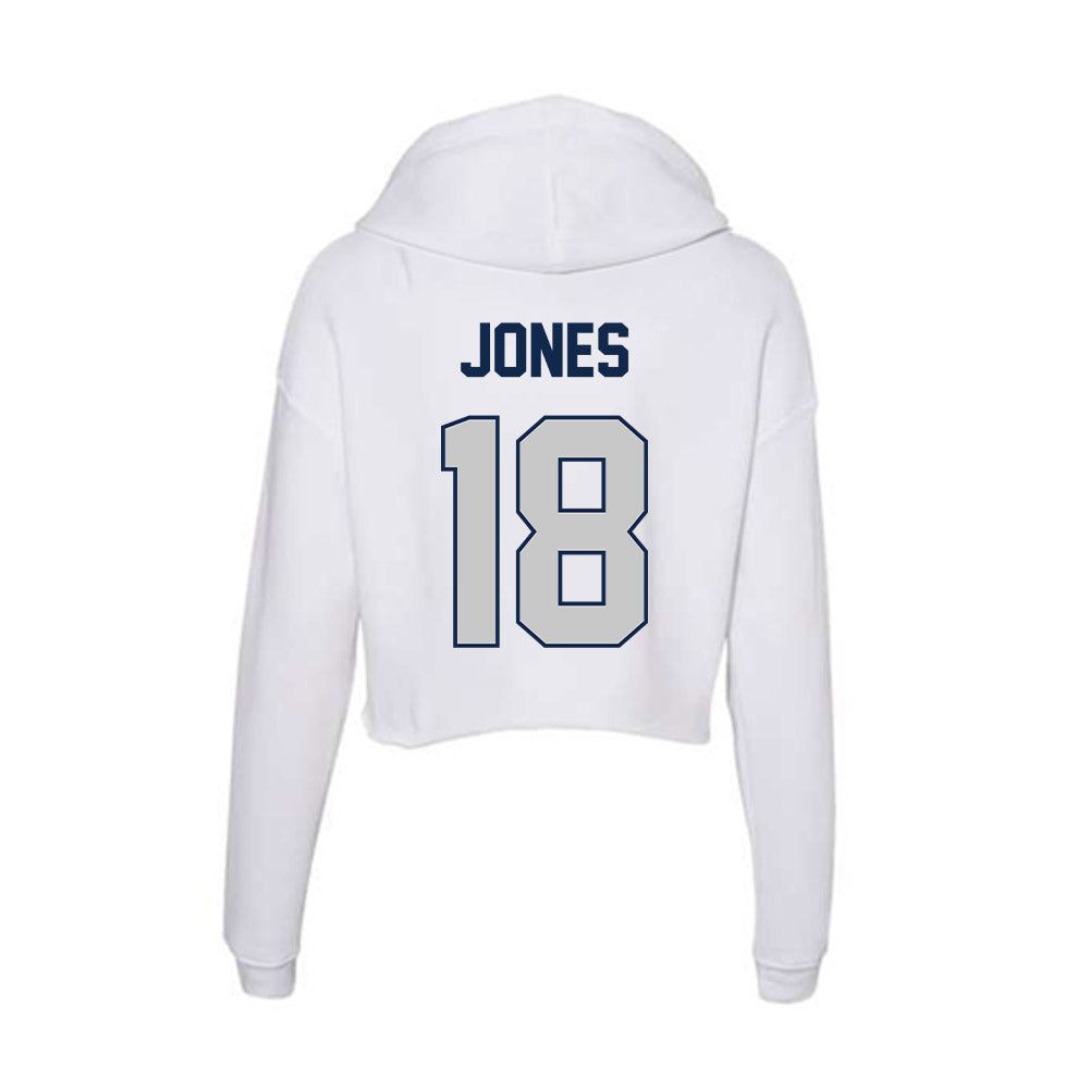 BU - NCAA Football : Luke Jones - Women's Crop Fleece Hoodie-1