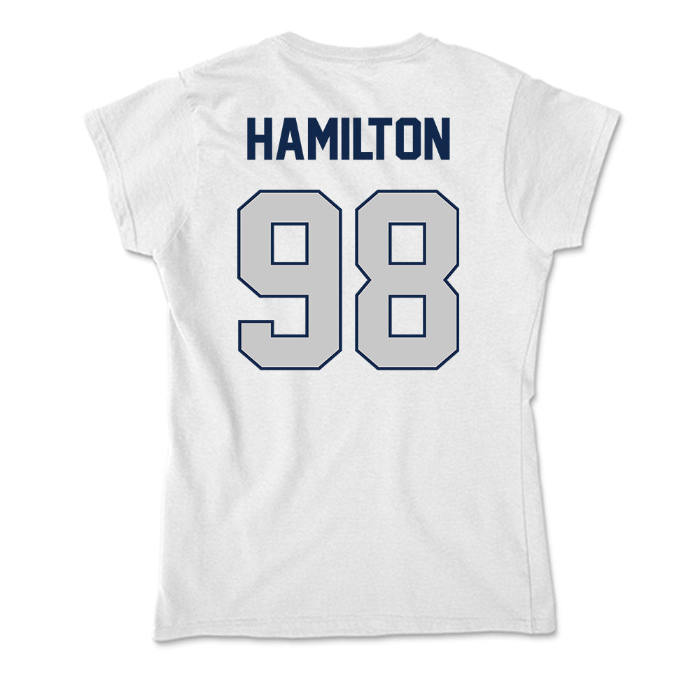 Butler - NCAA Football : Saladin Hamilton - Soft Style Women’s T-Shirt-1