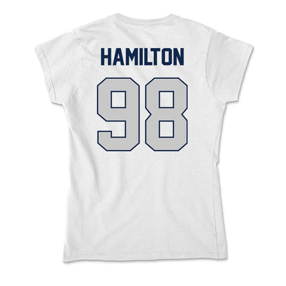 Butler - NCAA Football : Saladin Hamilton - Soft Style Women’s T-Shirt-1