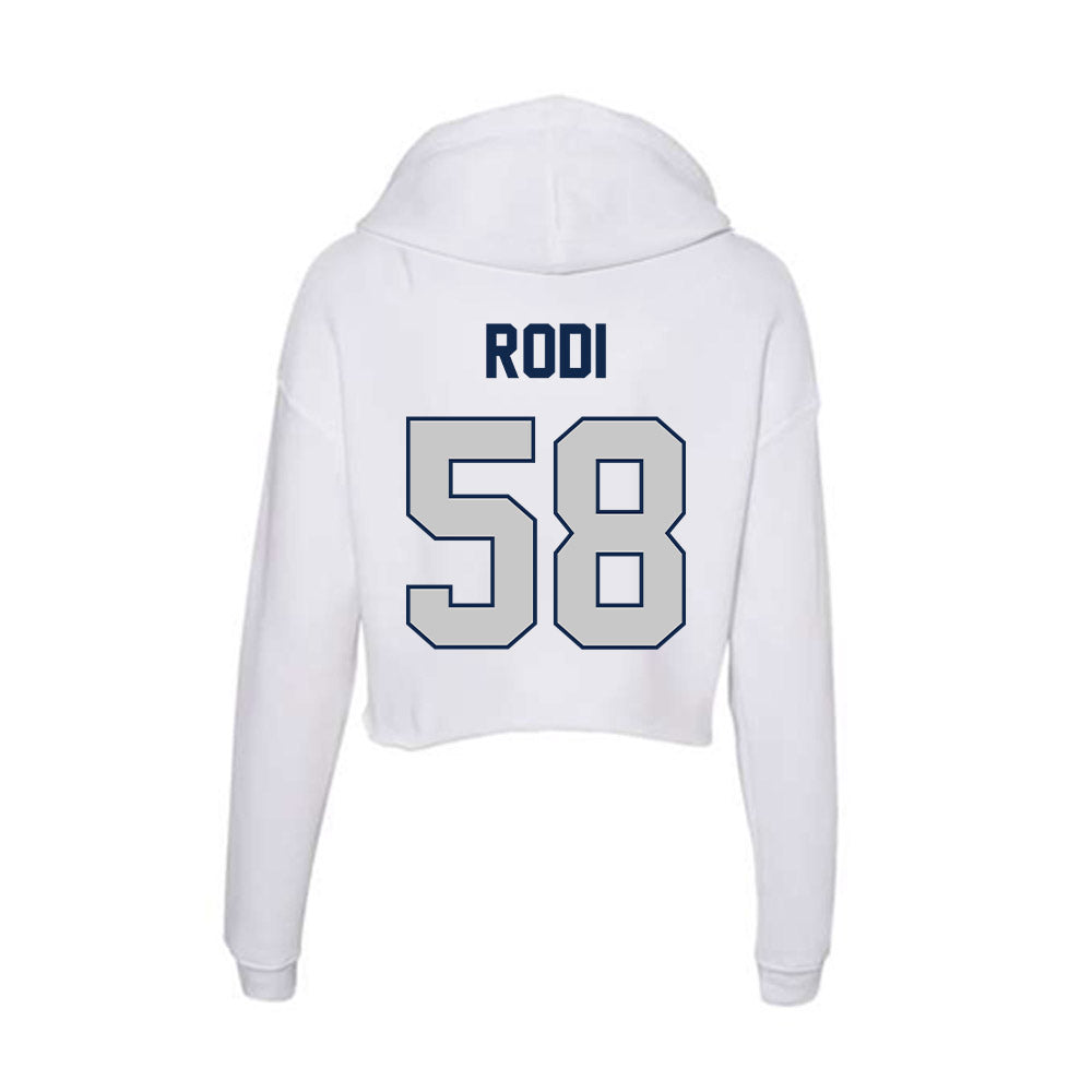 Butler - NCAA Football : Joe Rodi - Women's Crop Fleece Hoodie-1