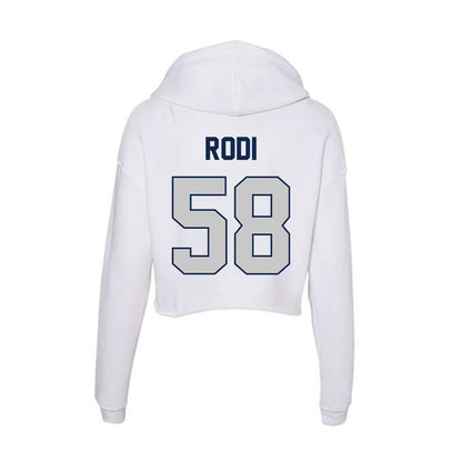 Butler - NCAA Football : Joe Rodi - Women's Crop Fleece Hoodie-1