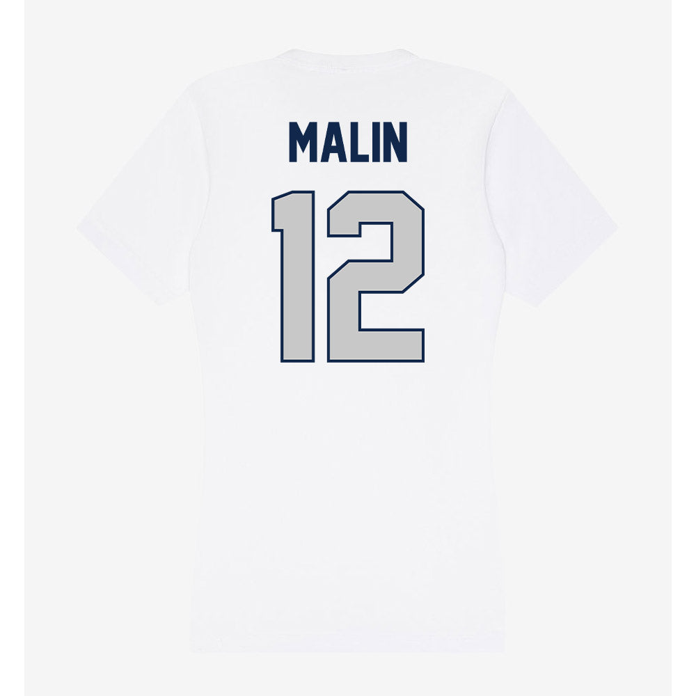 Butler - NCAA Women's Soccer : Kate Malin - Women's V-Neck T-Shirt-1