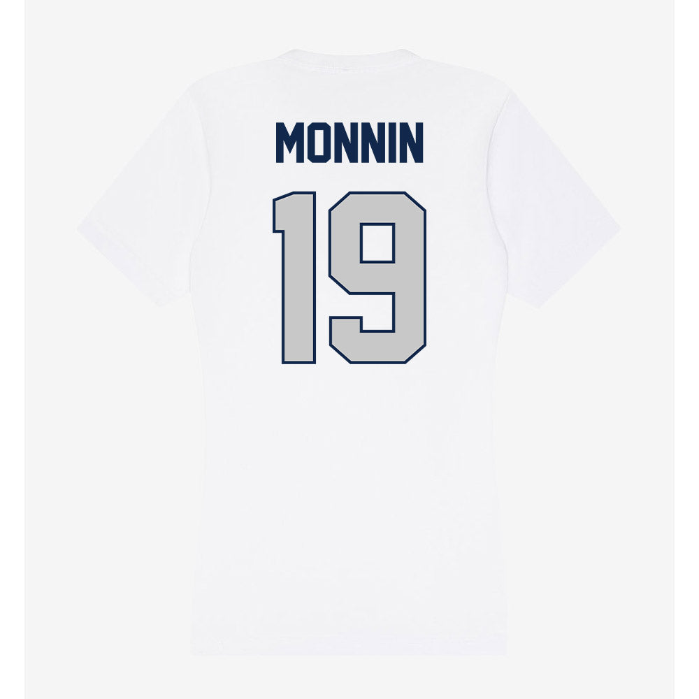Butler - NCAA Women's Soccer : Sarah Monnin - Women's V-Neck T-Shirt-1