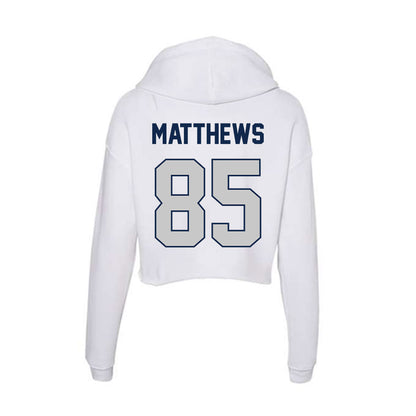 BU - NCAA Football : Blake Matthews - Women's Crop Fleece Hoodie-1
