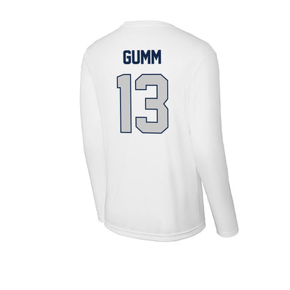 Butler - NCAA Women's Soccer : Riley Gumm - Activewear Long Sleeve T-Shirt-1