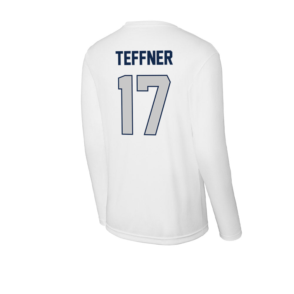 Butler - NCAA Women's Soccer : Kensey Teffner - Activewear Long Sleeve T-Shirt-1