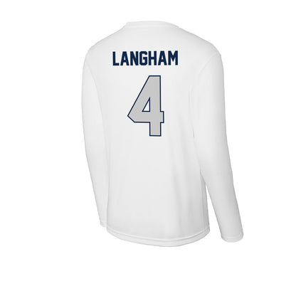BU - NCAA Women's Basketball : Kennedy Langham - Activewear Long Sleeve T-Shirt-1