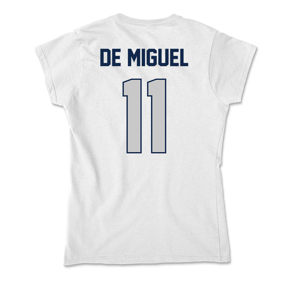 Butler - NCAA Men's Soccer : Nacho De Miguel - Soft Style Women’s T-Shirt-1