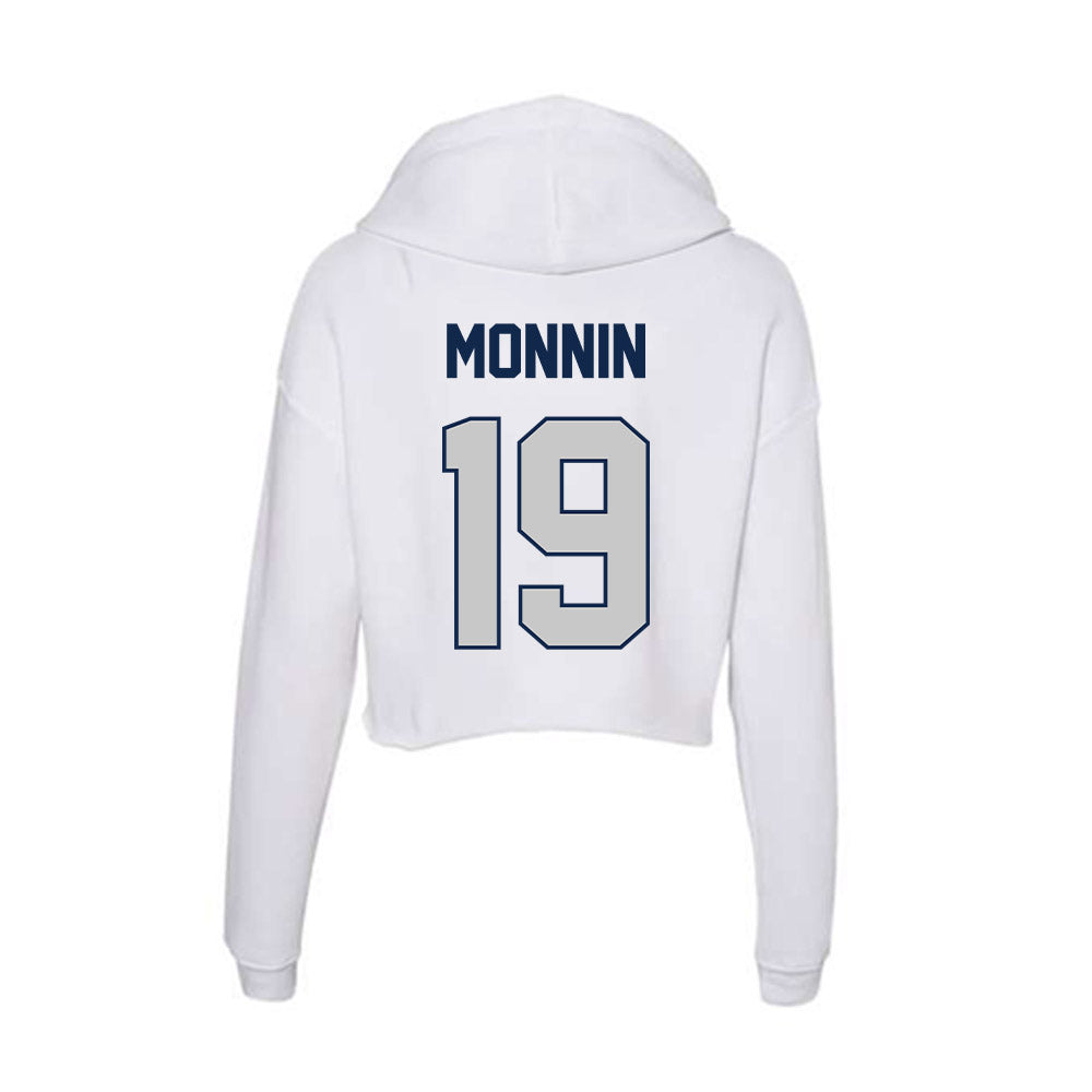 Butler - NCAA Women's Soccer : Sarah Monnin - Women's Crop Fleece Hoodie-1