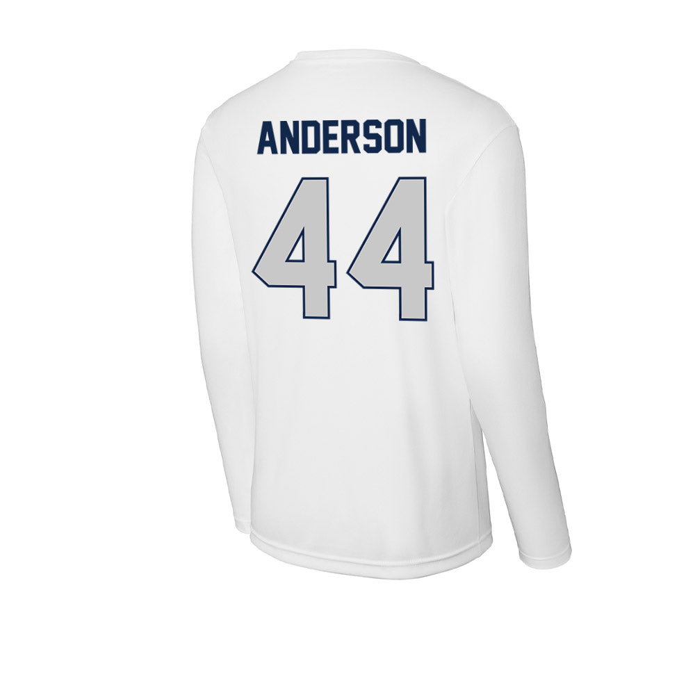 Butler - NCAA Men's Basketball : Treyson Anderson - Activewear Long Sleeve T-Shirt-1