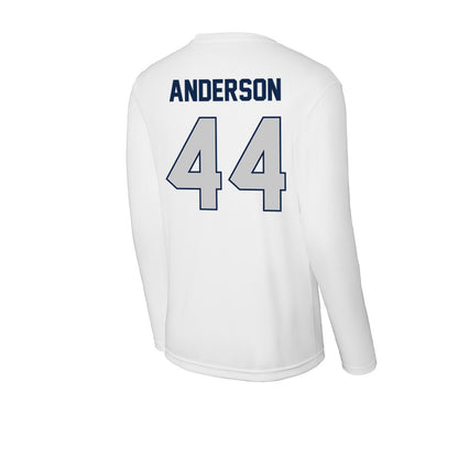 Butler - NCAA Men's Basketball : Treyson Anderson - Activewear Long Sleeve T-Shirt-1
