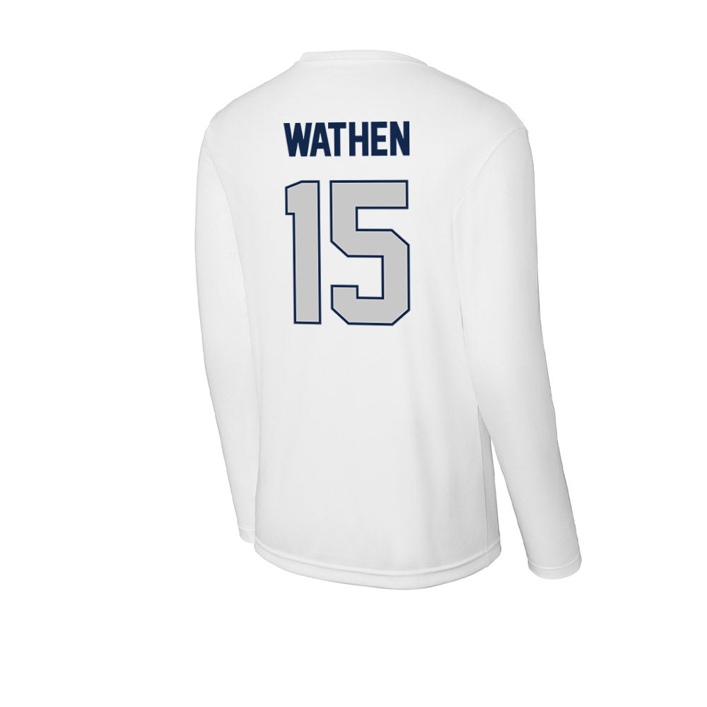 Butler - NCAA Women's Volleyball : Taylor Wathen - Activewear Long Sleeve T-Shirt-1
