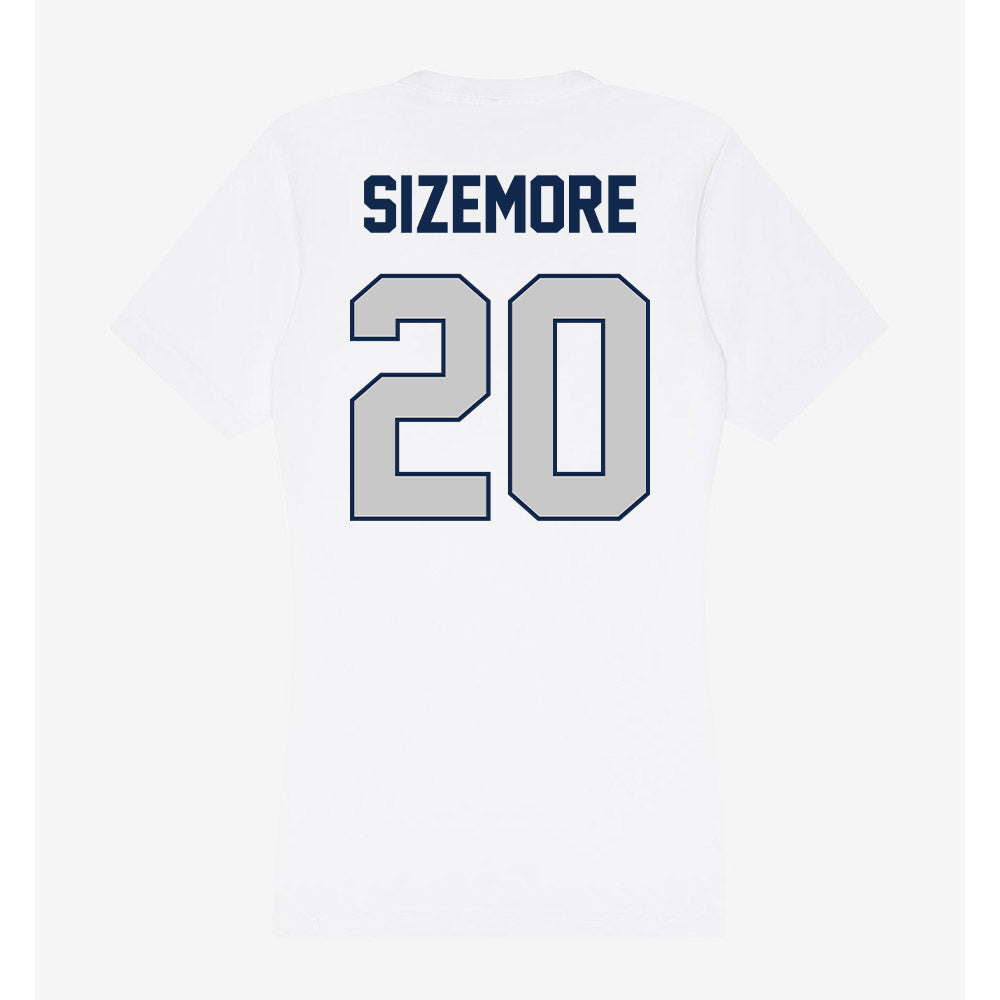 BU - NCAA Women's Soccer : Sarah Beth Sizemore - Women's V-Neck T-Shirt-1
