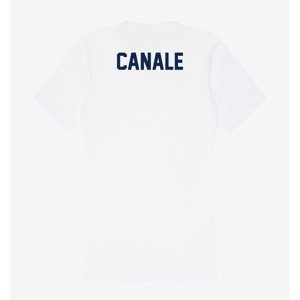 Butler - NCAA Women's Swimming & Diving : Ashlyn Canale - Women's V-Neck T-Shirt-1