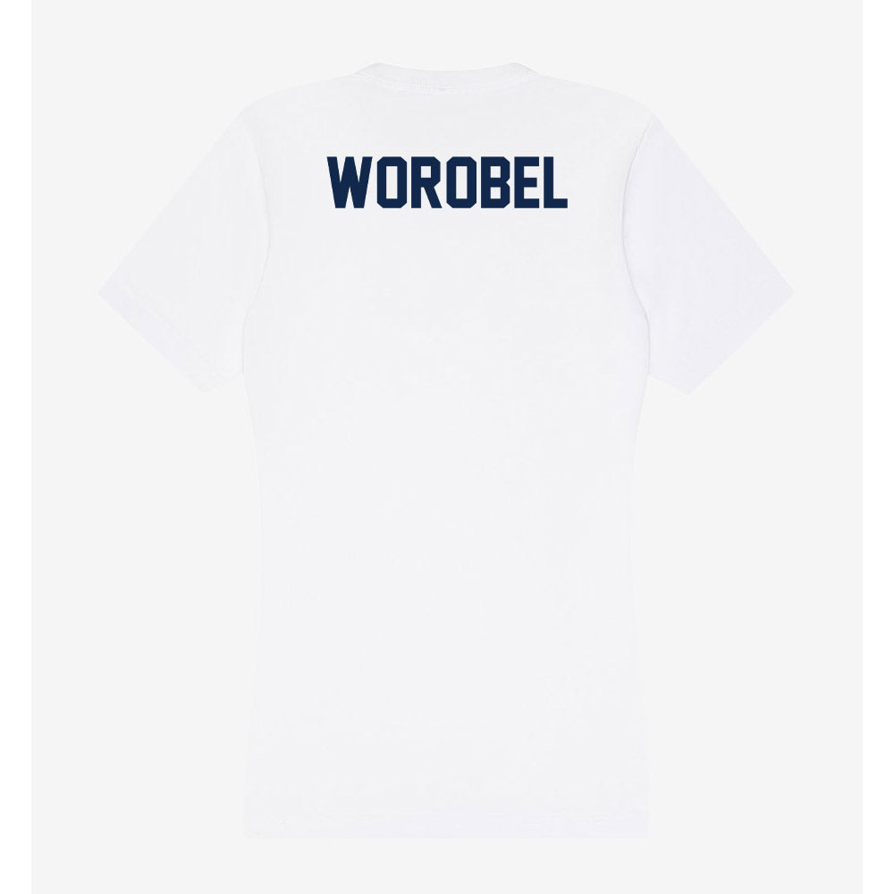 Butler - NCAA Men's Tennis : Wesley Worobel - Women's V-Neck T-Shirt-1