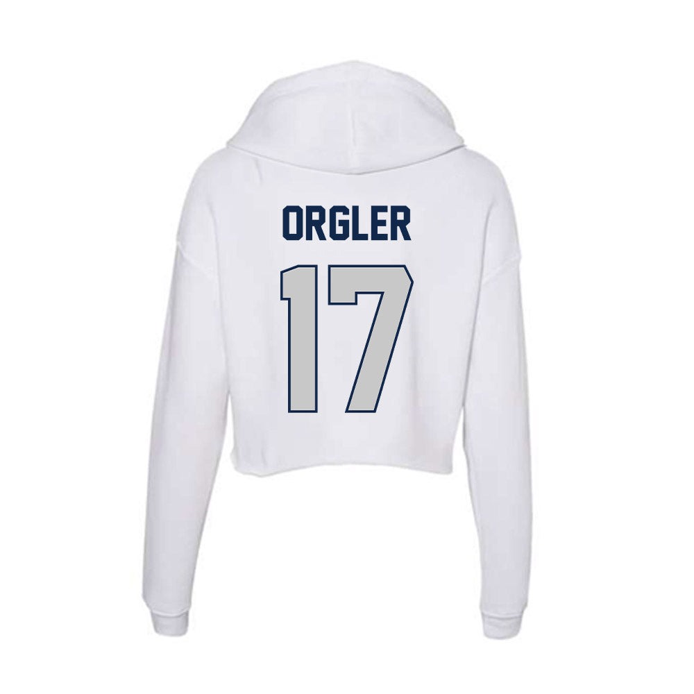 BU - NCAA Football : Danny Orgler - Women's Crop Fleece Hoodie-1