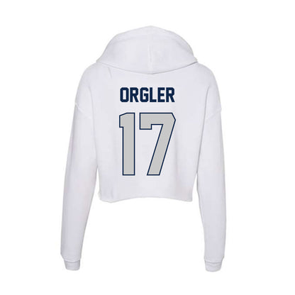 BU - NCAA Football : Danny Orgler - Women's Crop Fleece Hoodie-1