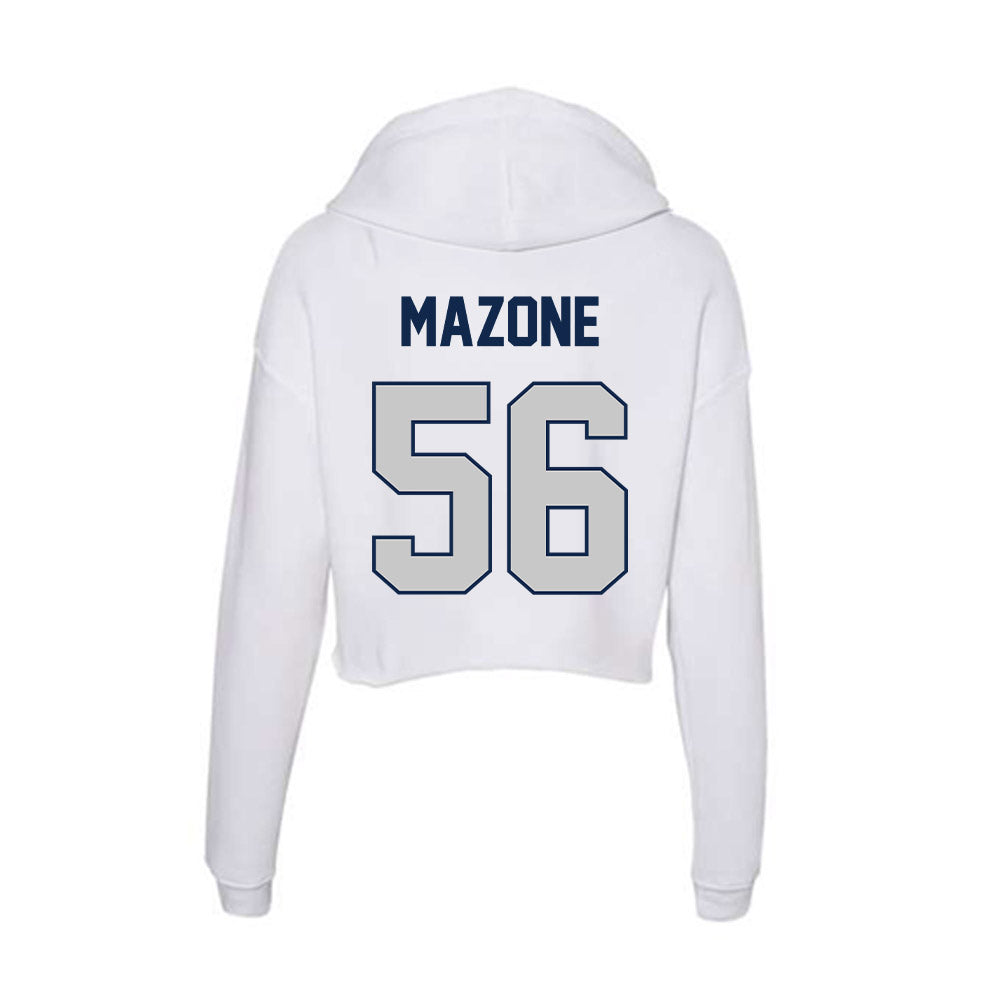 BU - NCAA Football : Blake Mazone - Women's Crop Fleece Hoodie-1