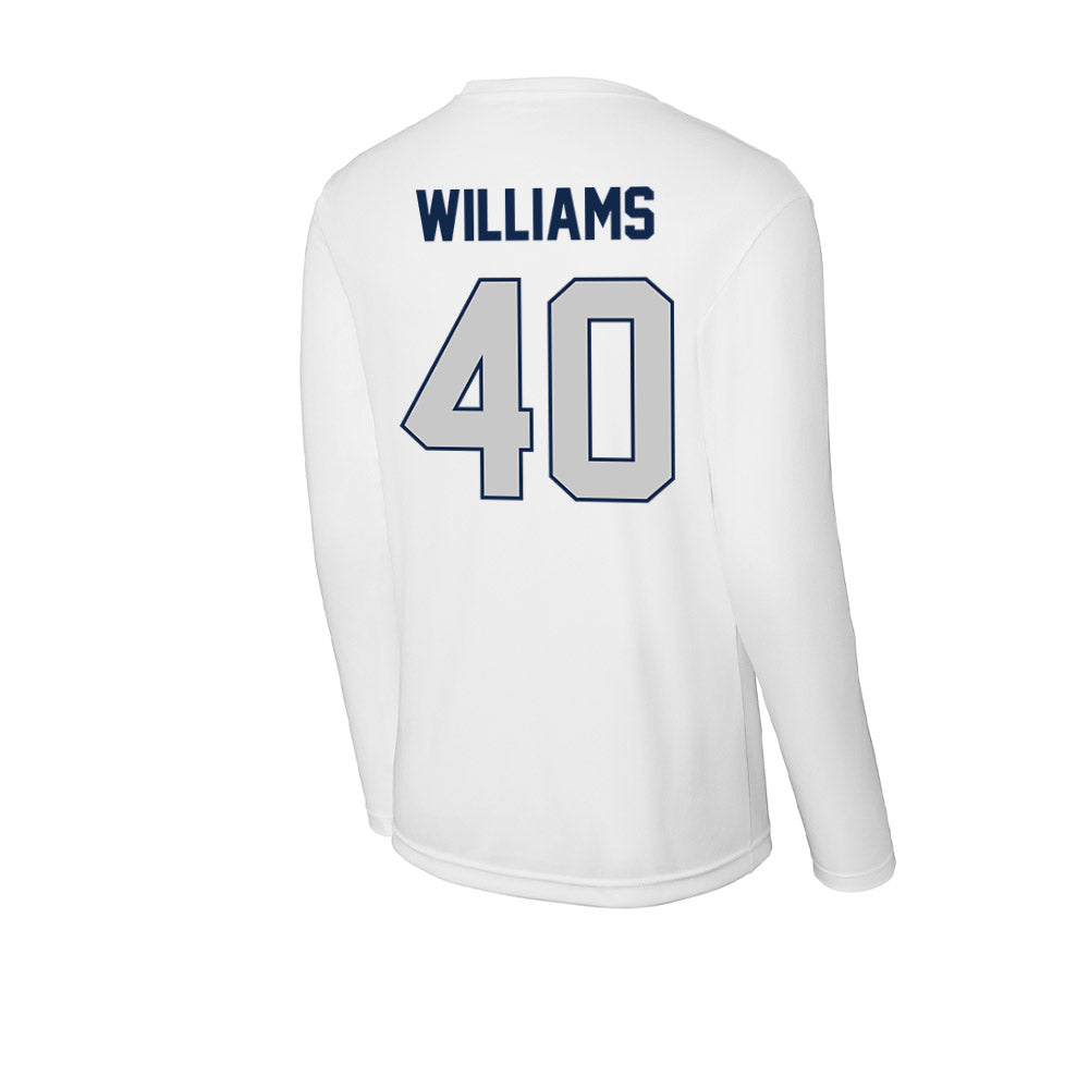 Butler - NCAA Football : Melik Williams - Activewear Long Sleeve T-Shirt-1