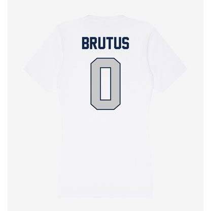 Butler - NCAA Men's Basketball : Herly Brutus - Women's V-Neck T-Shirt-1