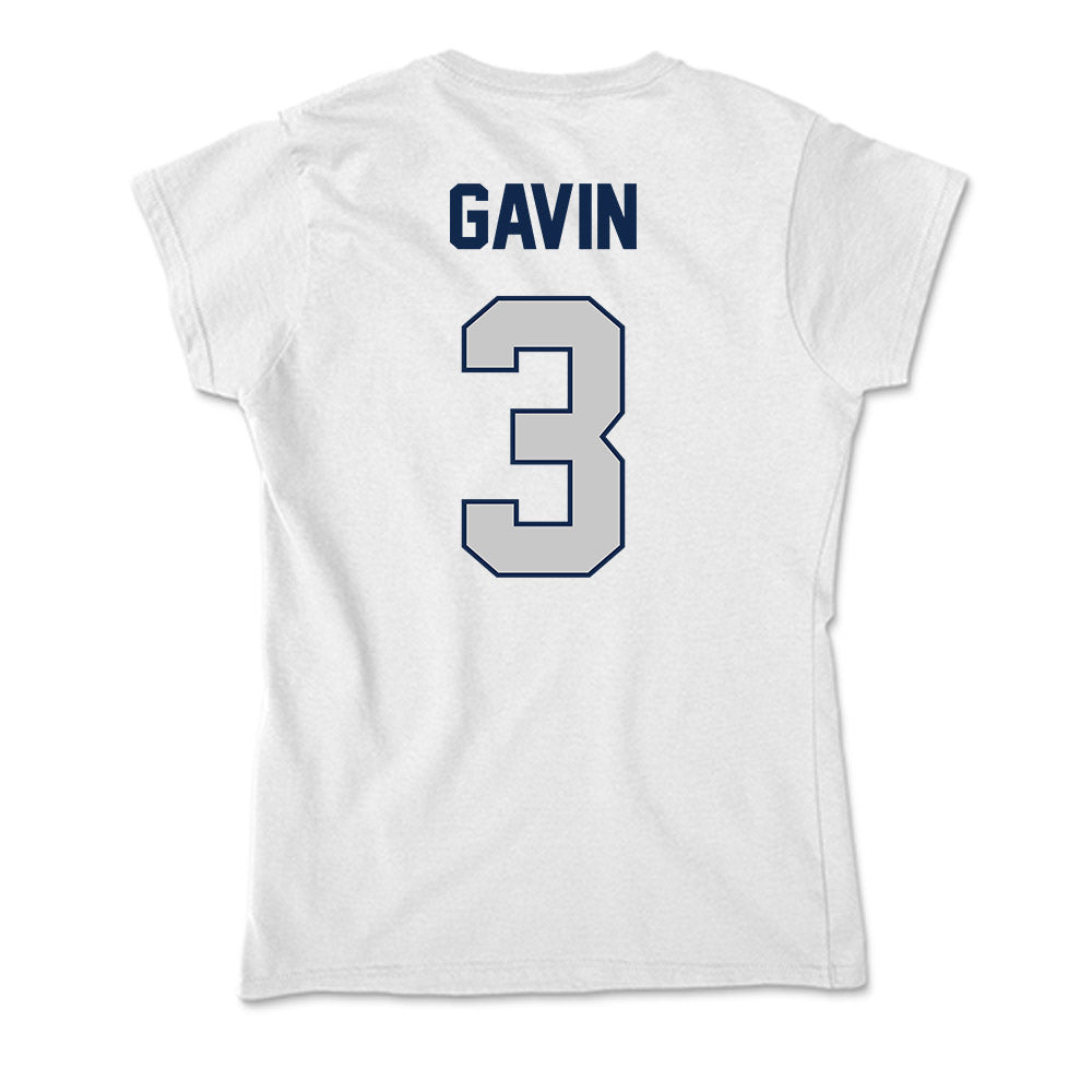 Butler - NCAA Baseball : Danny Gavin - Soft Style Women’s T-Shirt-1