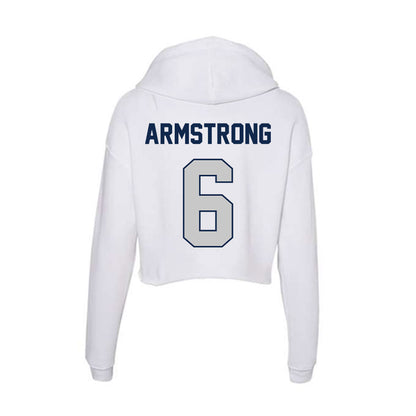 Butler - NCAA Football : Kameron Armstrong - Women's Crop Fleece Hoodie-1