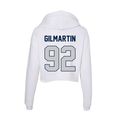 BU - NCAA Football : Graham Gilmartin - Women's Crop Fleece Hoodie-1