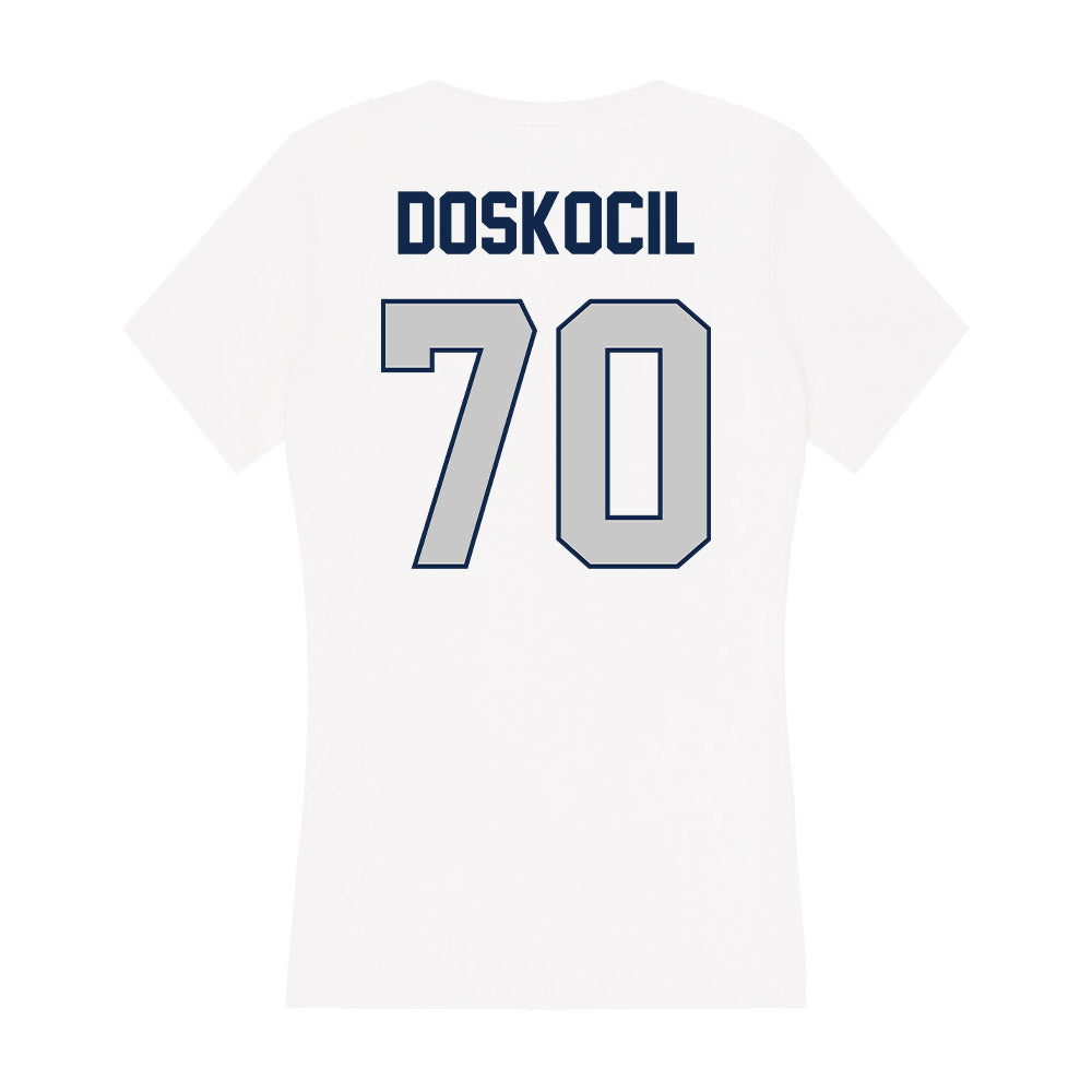 BU - NCAA Football : Kirk Doskocil - Women's V-Neck T-Shirt-1