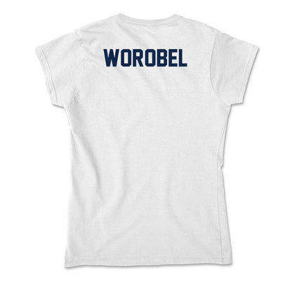 Butler - NCAA Men's Tennis : Wesley Worobel - Soft Style Women’s T-Shirt-1