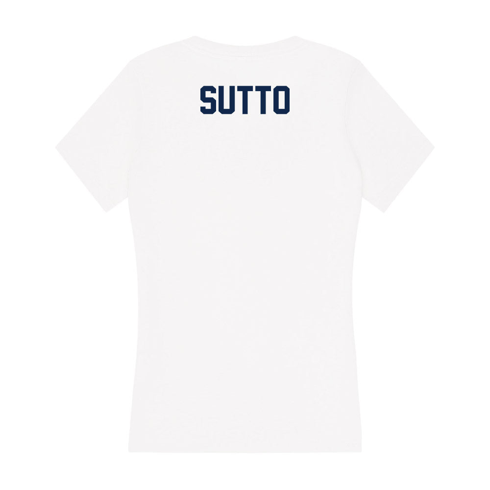 BU - NCAA Men's Golf : Logan Sutto - Women's V-Neck T-Shirt-1
