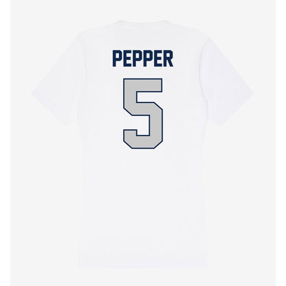 Butler - NCAA Women's Soccer : Lola Pepper - Women's V-Neck T-Shirt-1