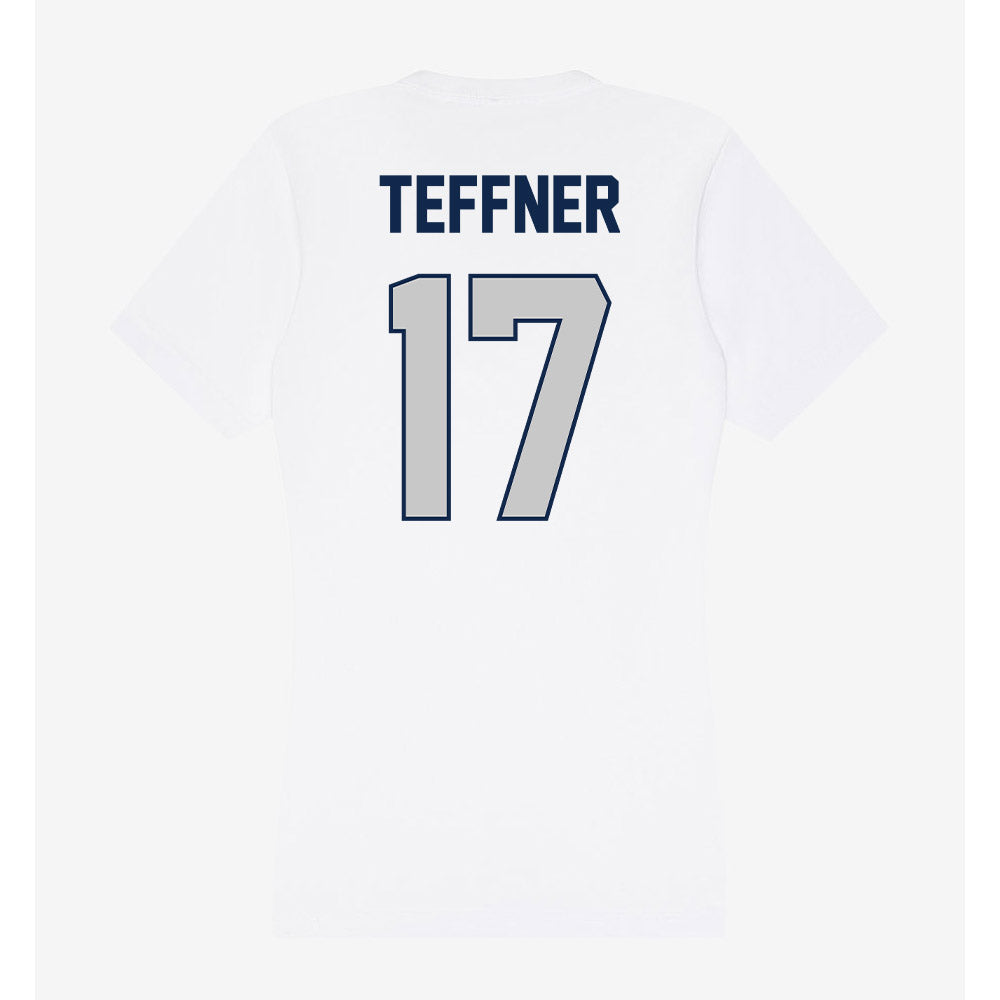 Butler - NCAA Women's Soccer : Kensey Teffner - Women's V-Neck T-Shirt-1
