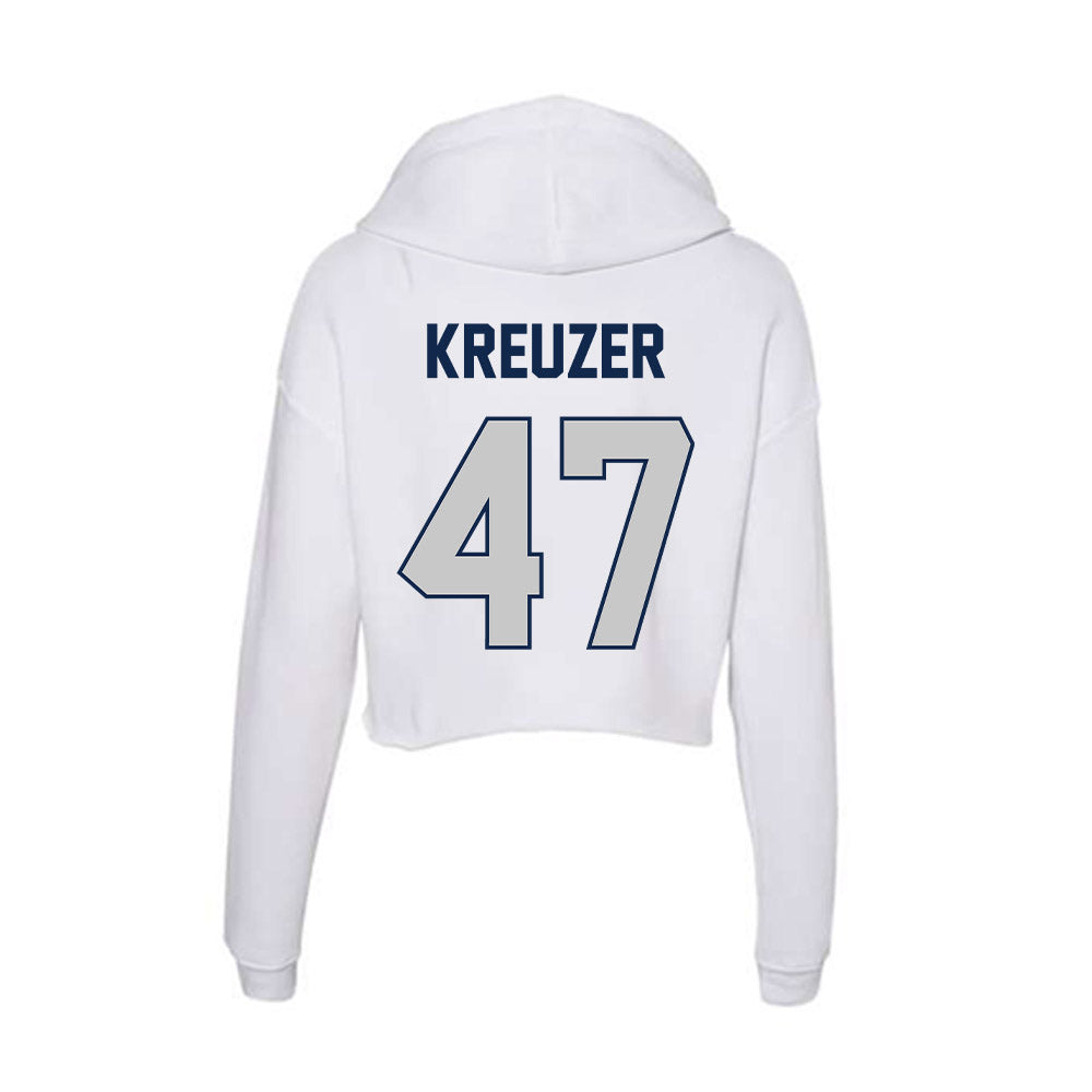 Butler - NCAA Football : Cole Kreuzer - Women's Crop Fleece Hoodie-1