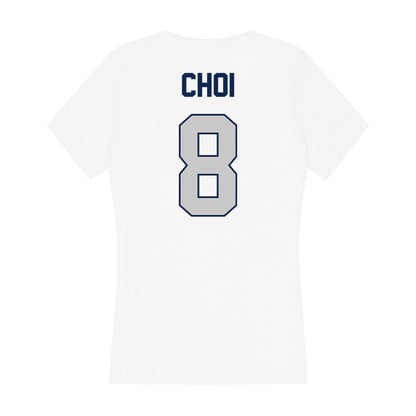 BU - NCAA Baseball : Ian Choi - Women's V-Neck T-Shirt-1