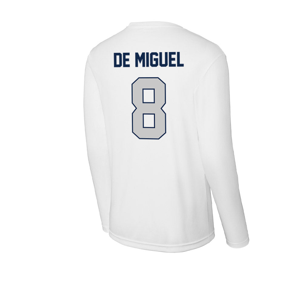Butler - NCAA Men's Soccer : Nacho De Miguel - Activewear Long Sleeve T-Shirt-1