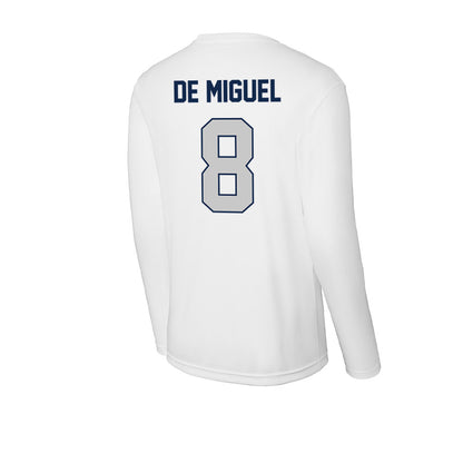 Butler - NCAA Men's Soccer : Nacho De Miguel - Activewear Long Sleeve T-Shirt-1