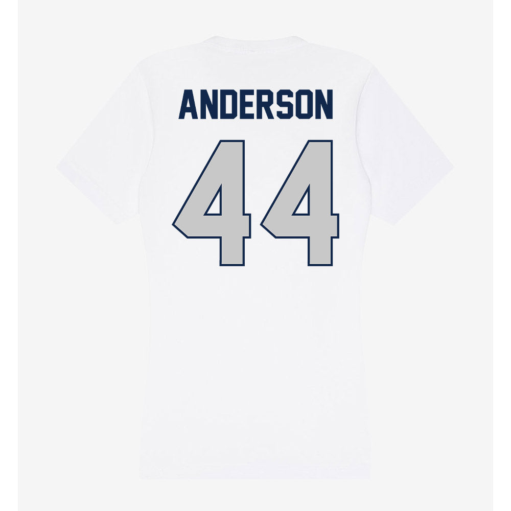 Butler - NCAA Men's Basketball : Treyson Anderson - Women's V-Neck T-Shirt-1